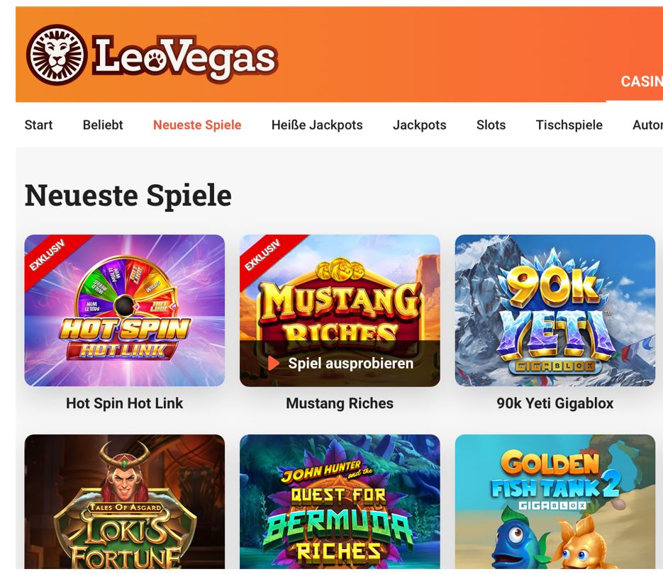 LeoVegas Casino